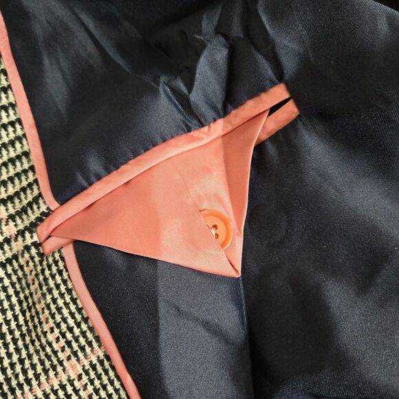 J.Crew Daphne Topcoat 2P Plaid Wool Blend Academia Preppy Lightweight Spring - Picture 13 of 15